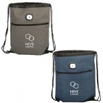 Strand LED Light Drawstring Backpack