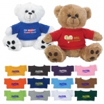 Plush Big Paw Bear with Shirt