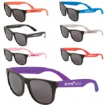 Two Tone Matte Sunglasses