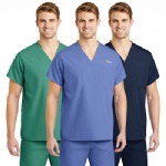 Reversible Scrub Top