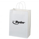 White Paper Shopper Bag