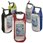 2L Water-Resistant Dry Bag with Mobile Pocket