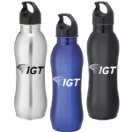 25 oz. Curve Stainless Steel Sports Bottle