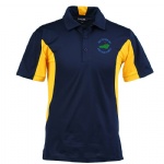 Side Blocked Micropique Sport-Wick Polo - Mens