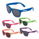 Single-Tone Matte Sunglasses