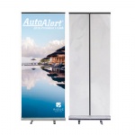 Retractable Vinyl Banner with Silver Stand