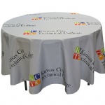 4' Round Table Cover (Full Color)