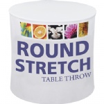 42 Round Stretch Cocktail Table Throw